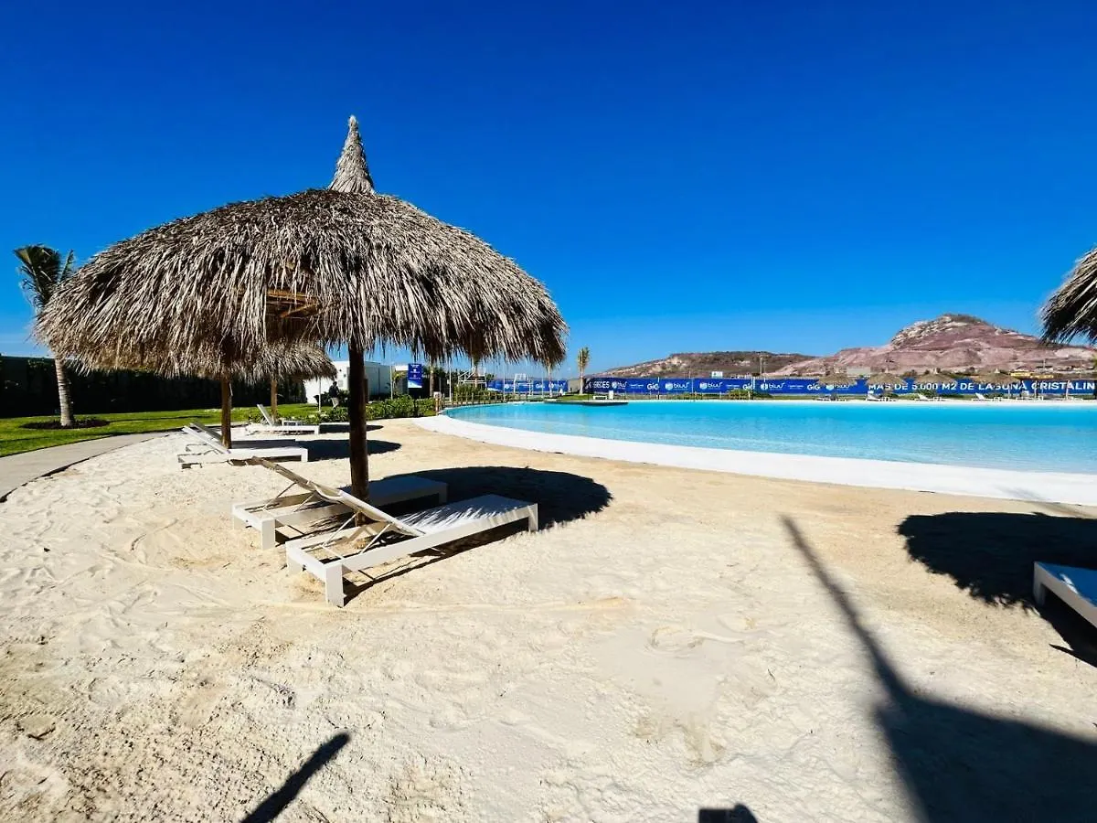 Alberca Tipo Playa,10 Min De La Playa By G P S Rentas Lägenhet Mazatlán